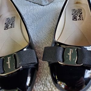 Salvatore Farragamo Varina patent ballet flat